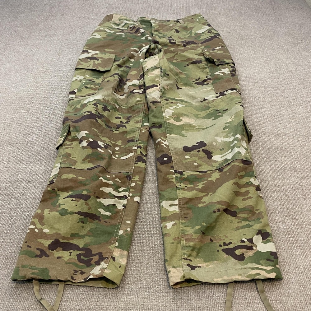 Army Combat Pants Mens Medium Regular Green Multicam Camo Cargo Army Ripstop